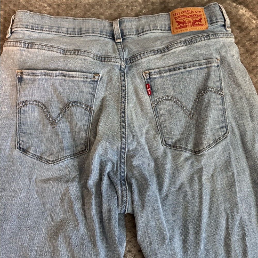 Levi’s Classic Bootcut Women's Light Blue Jeans size 10 - Picture 3 of 3